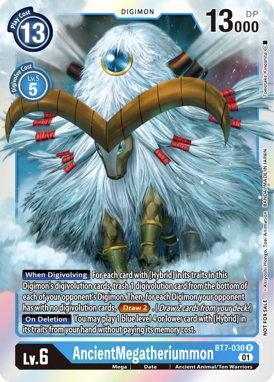 AncientMegatheriummon [Event Pack Foil] #BT7-030