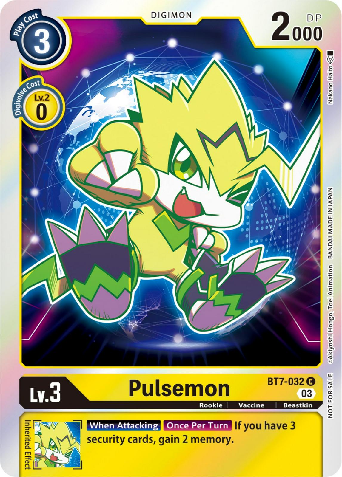 Pulsemon [Tournament Pack Foil] #BT7-032