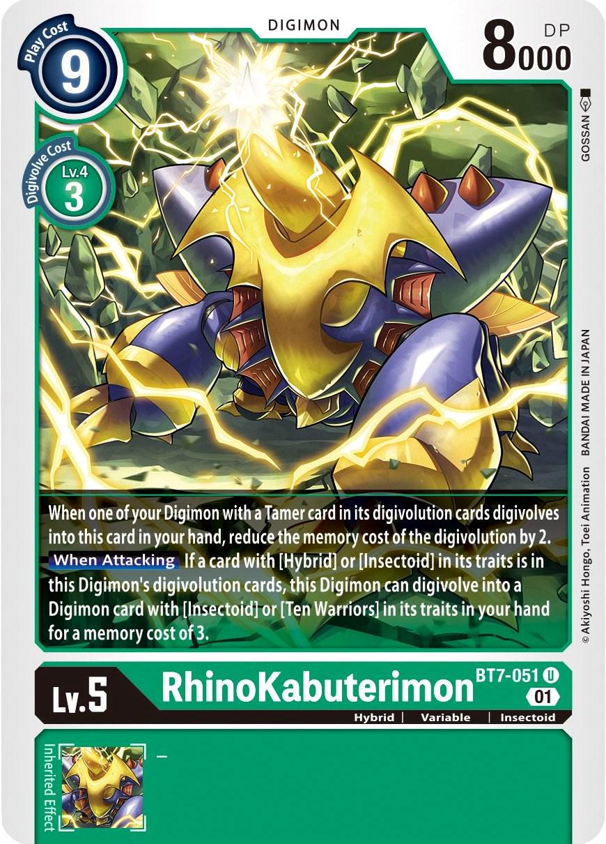 Rhinokabuterimon #BT7-051
