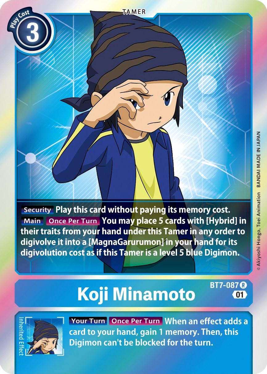 Koji Minamoto [Foil] #BT7-087
