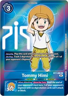 Tommy Himi [Box Topper Foil] #BT7-086