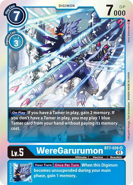 WereGarurumon [Foil] #BT7-026