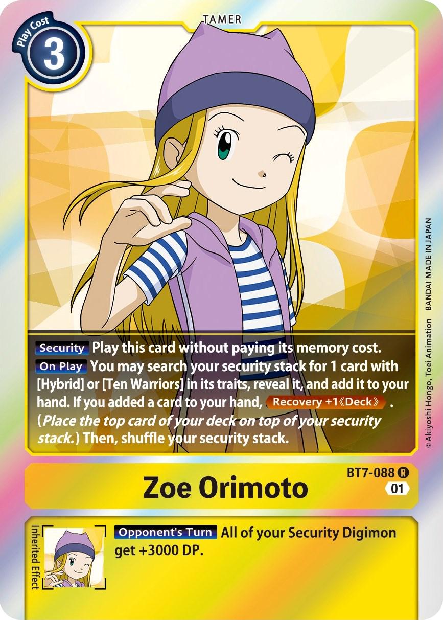Zoe Orimoto [Foil] #BT7-088