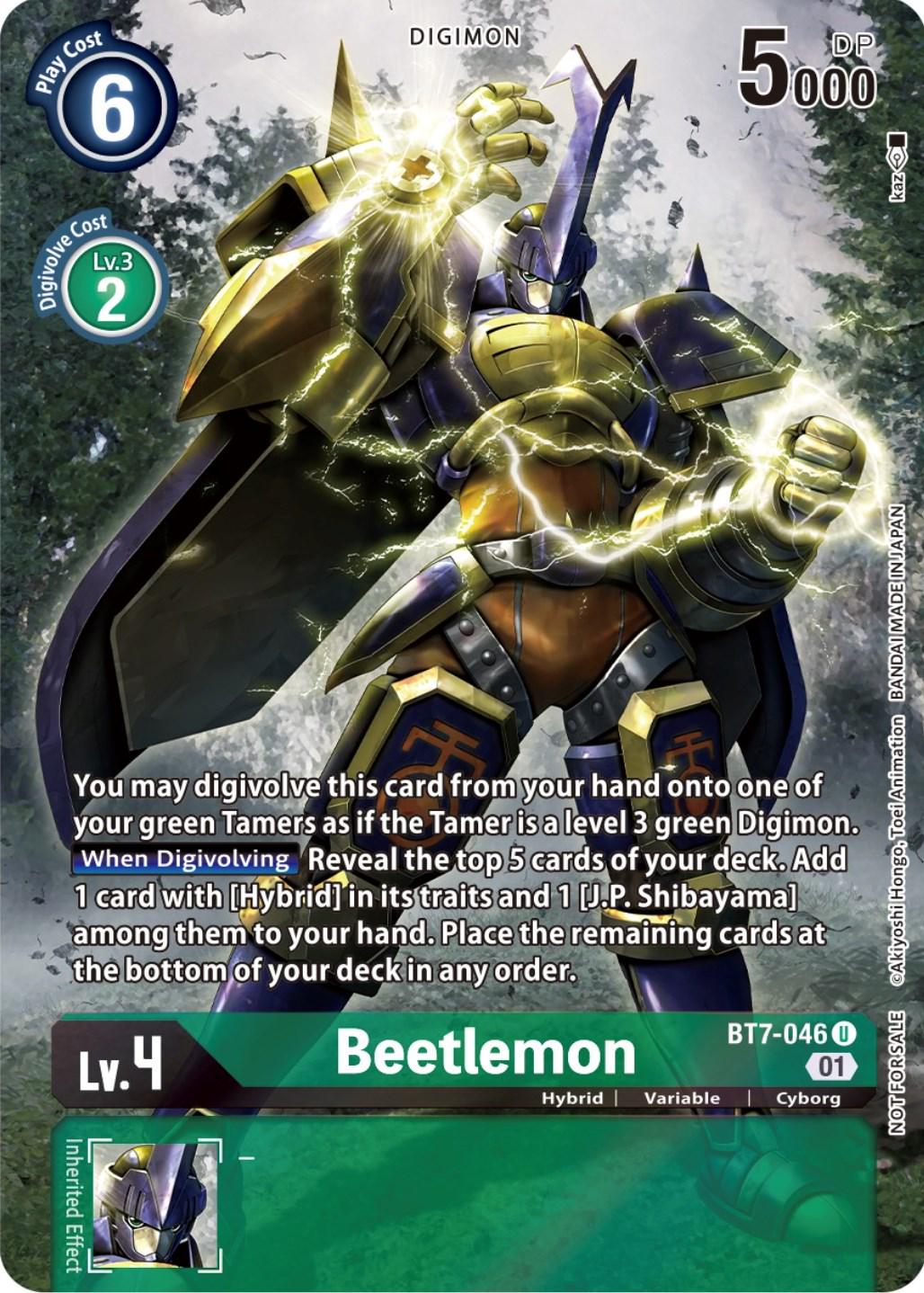 Beetlemon [Anniversary Foil] #BT7-046