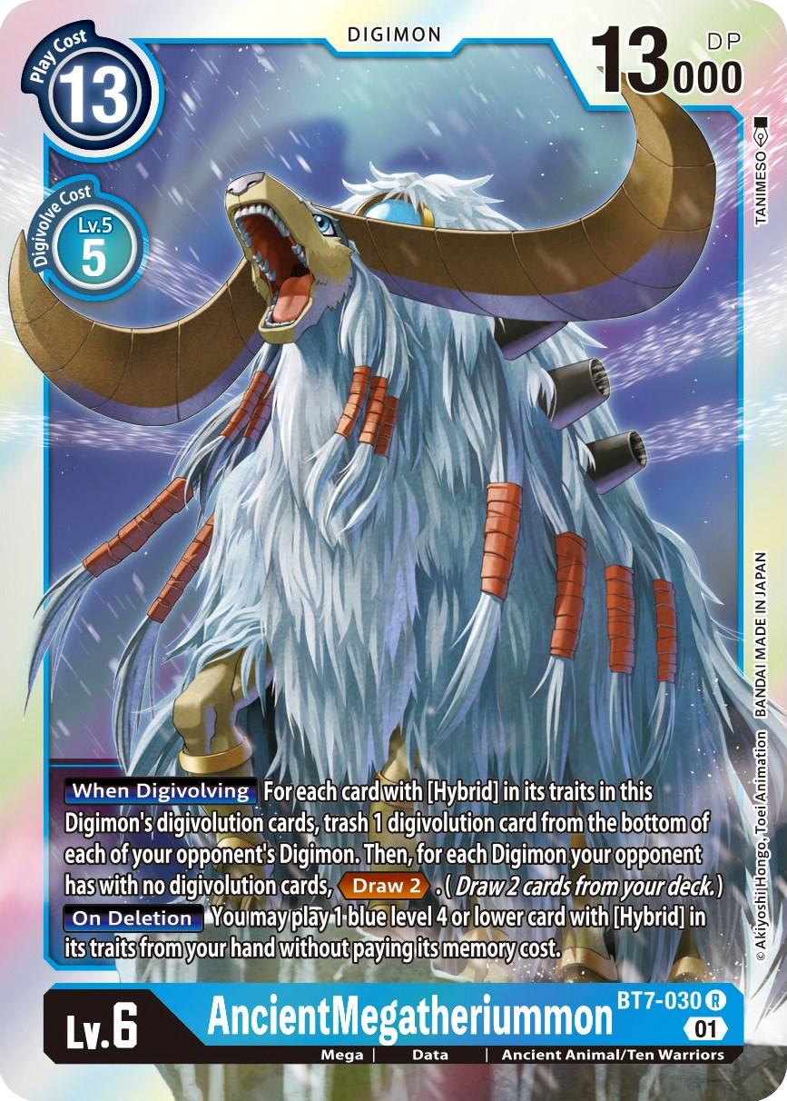 AncientMegatheriummon [Foil] #BT7-030