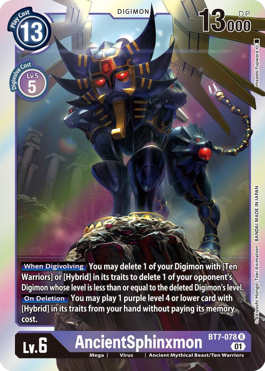 AncientSphinxmon [Foil] #BT7-078