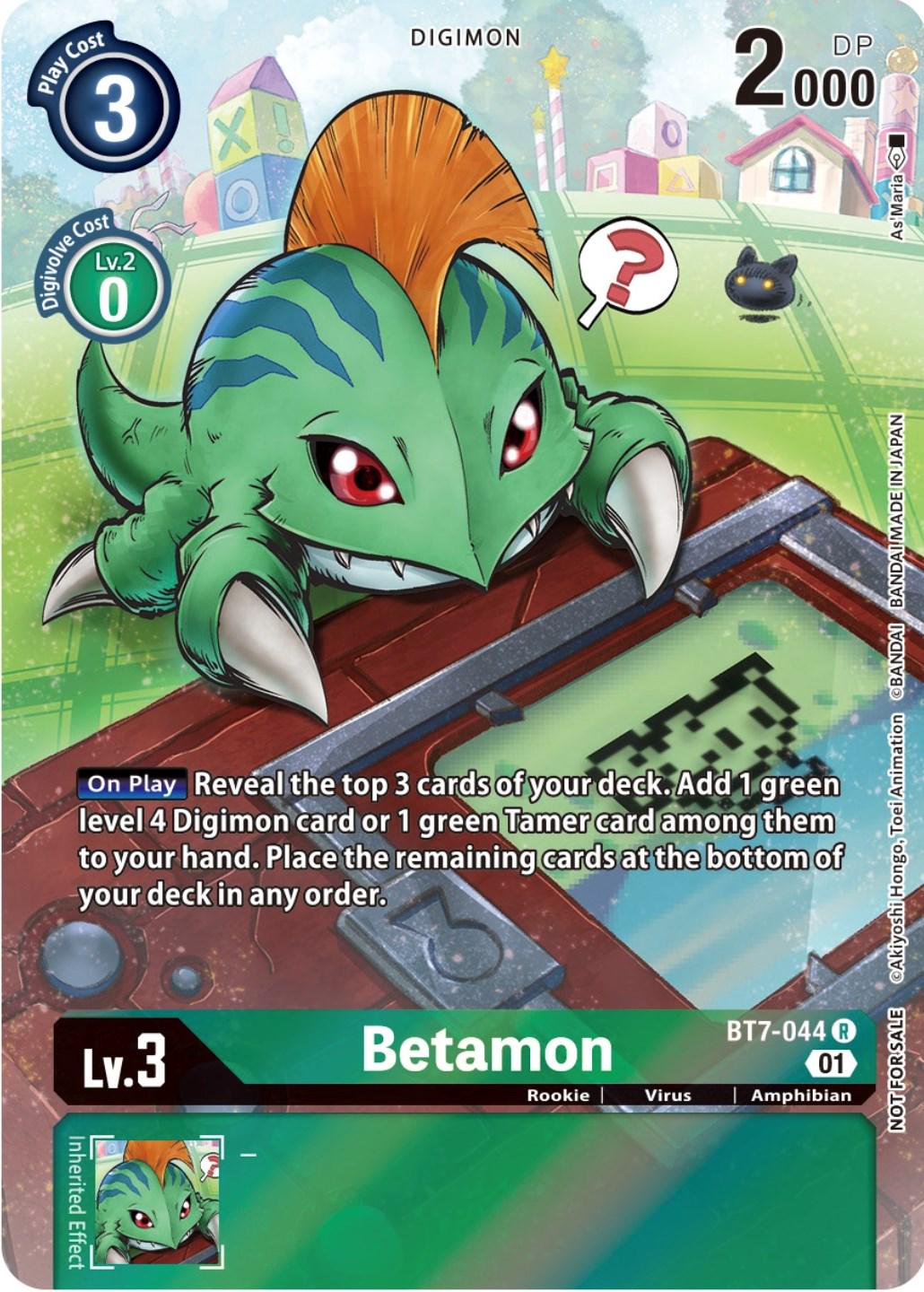 Betamon [25th Special Memorial Pack Foil] #BT7-044