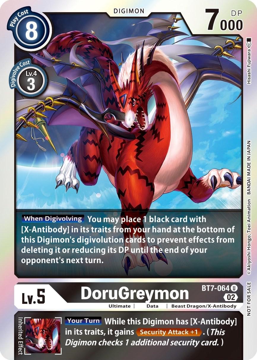 DoruGreymon [Official Tournament Pack Foil] #BT7-064