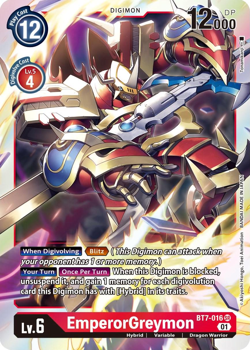 EmperorGreymon [Foil] #BT7-016