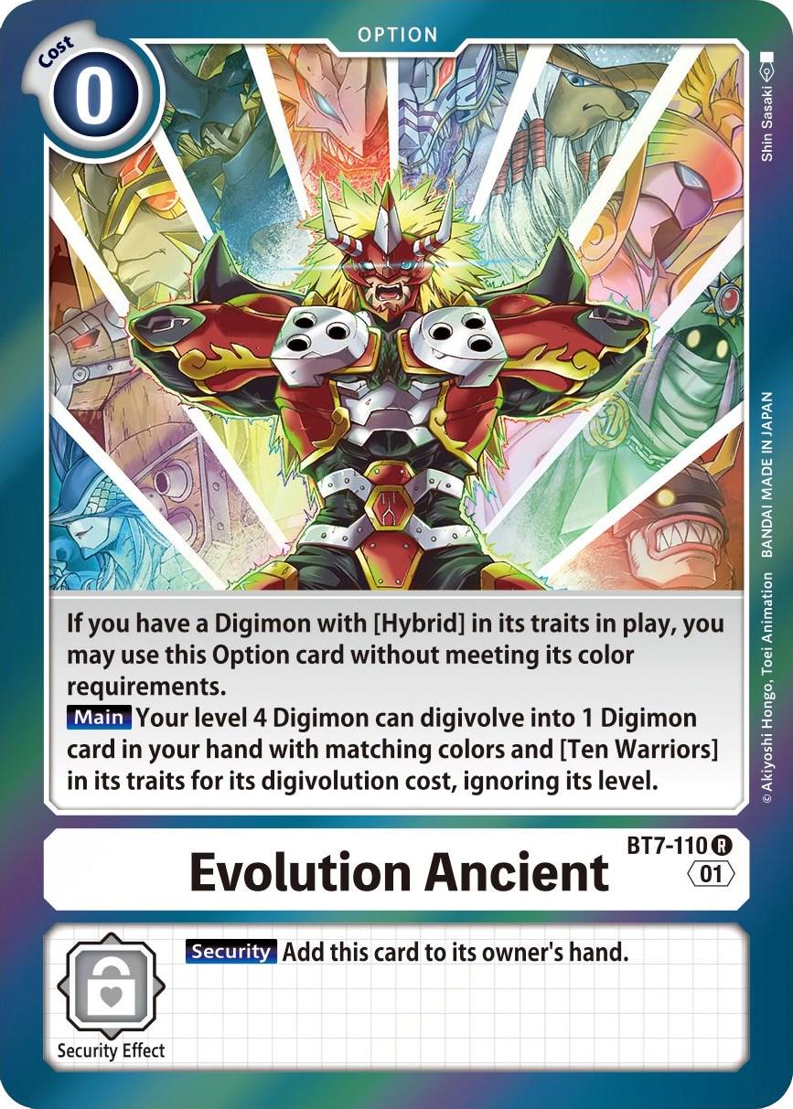 Evolution Ancient [Foil] #BT7-110
