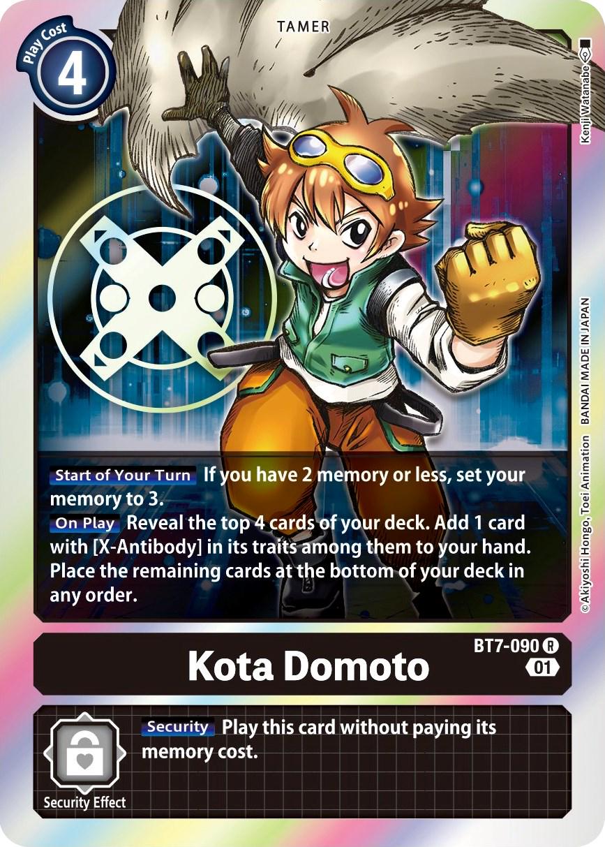 Kota Domoto [Foil] #BT7-090