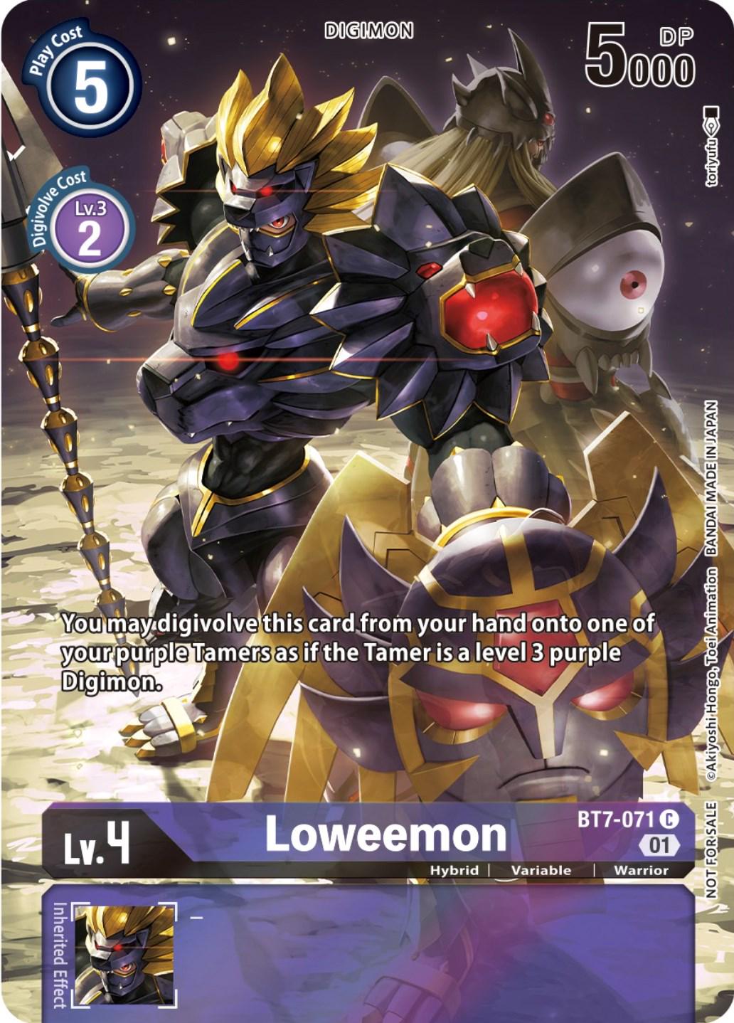 Loweemon [Anniversary Foil] #BT7-071