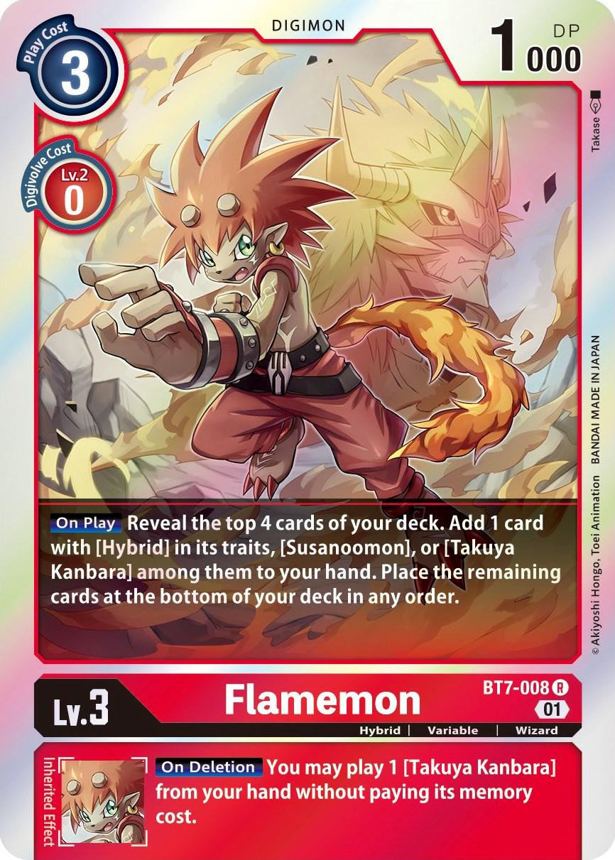 Flamemon [Foil] #BT7-008
