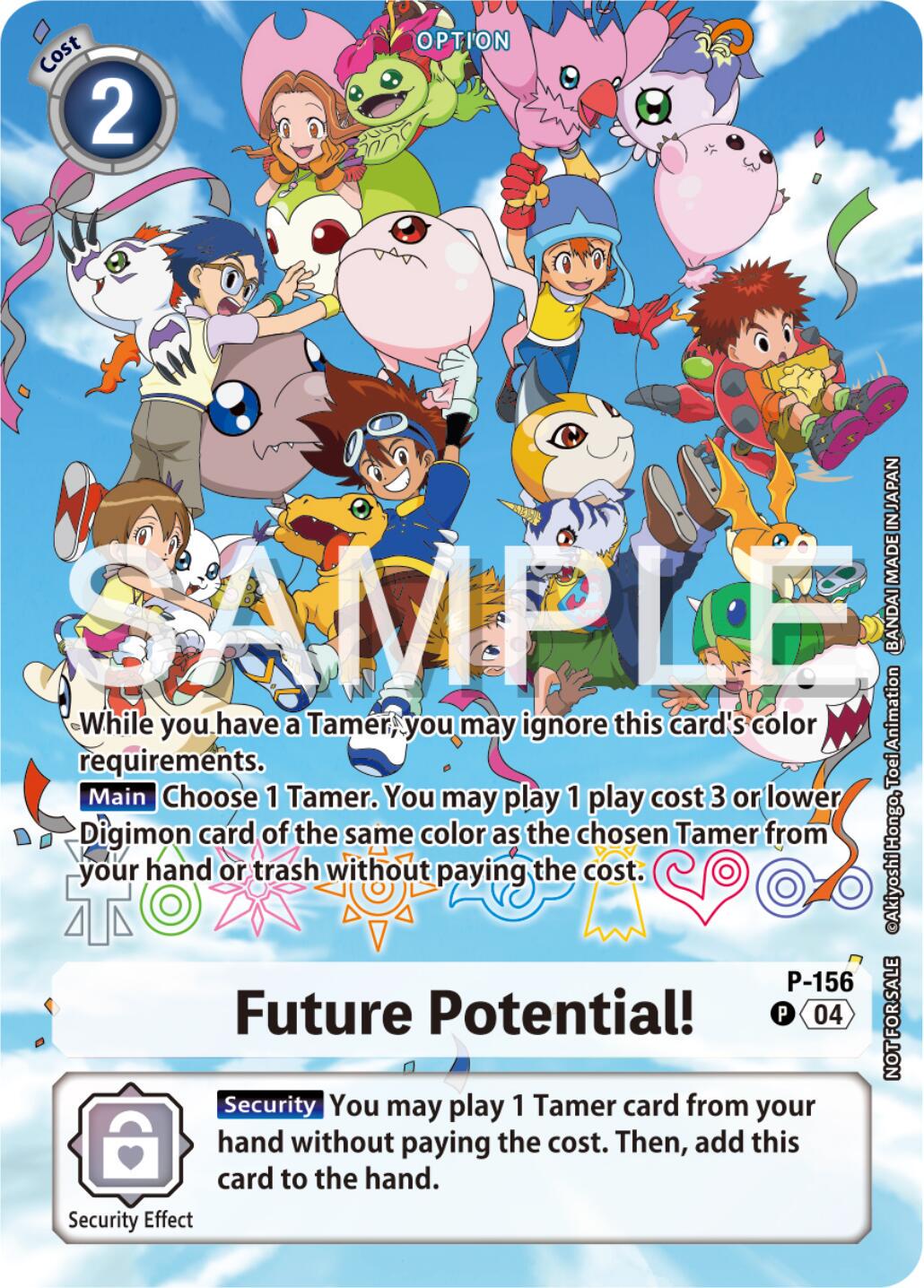 Future Potential! [25th Anniversary Digimon Adventure Foil] #P-156 P