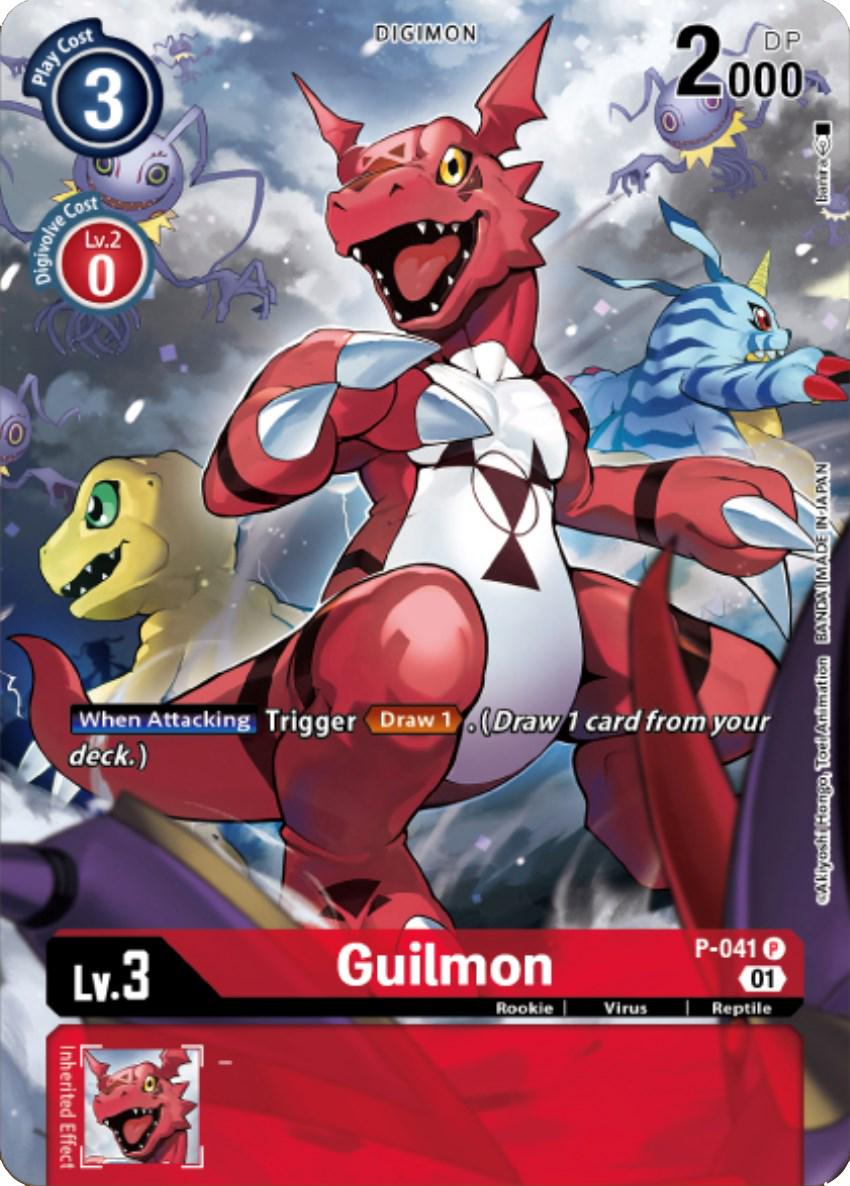 Guilmon [Digimon Royal Knights Card Set Foil] #P-041 P