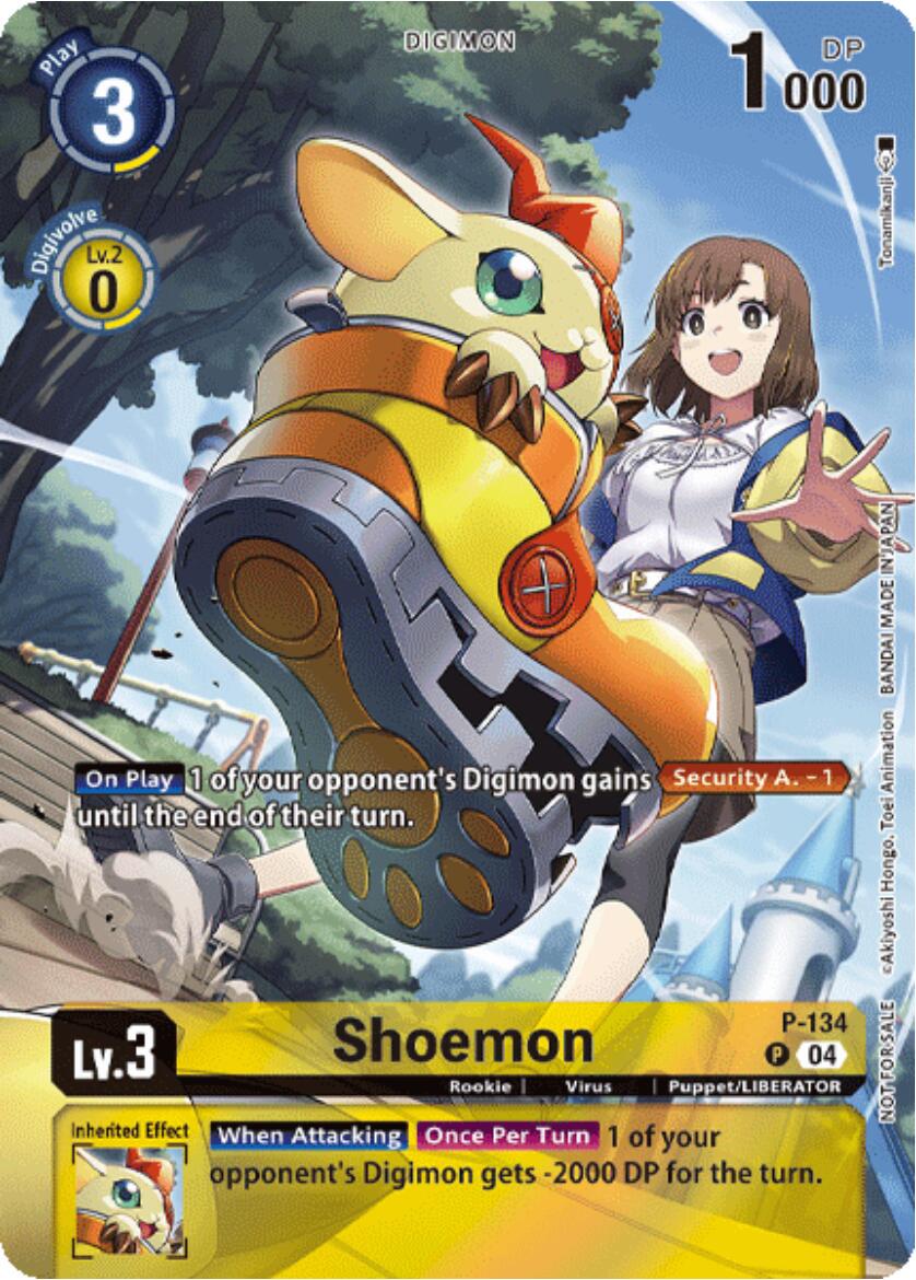 Shoemon [Digimon Liberator Promotion Foil] #P-134 P