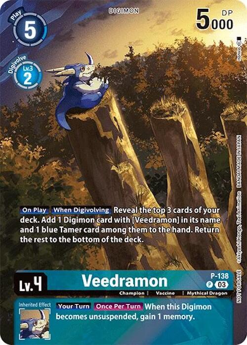 Veedramon [Update Pack Foil] #P-138 P
