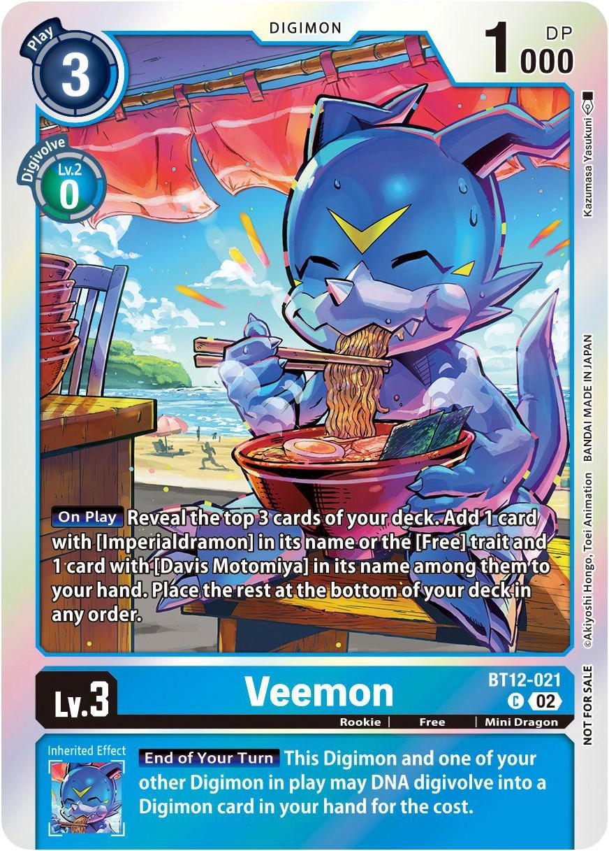 Veemon [Gen Con Foil] #BT12-021