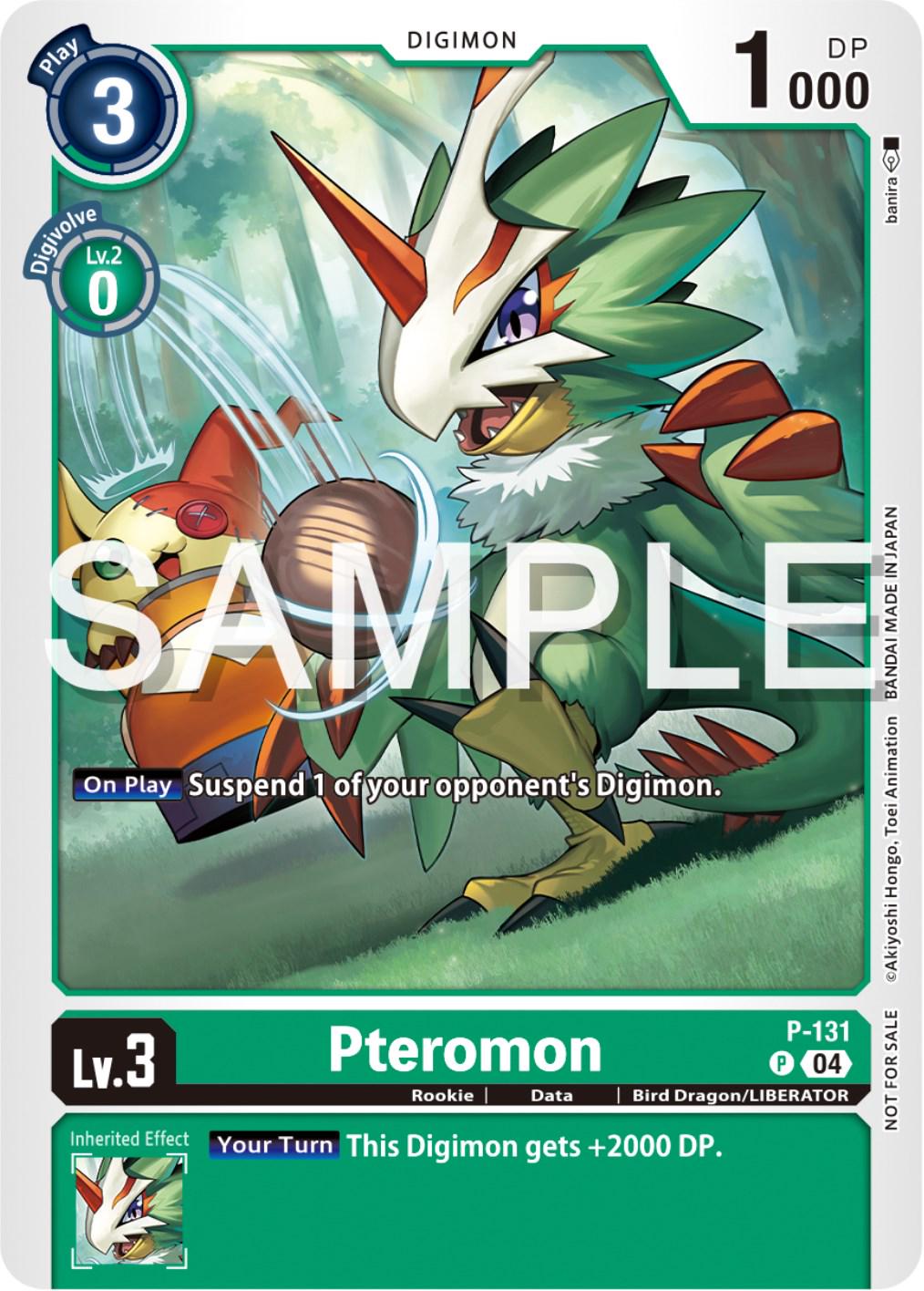 Pteromon [Digimon Liberator Promotion Pack] #P-131 P