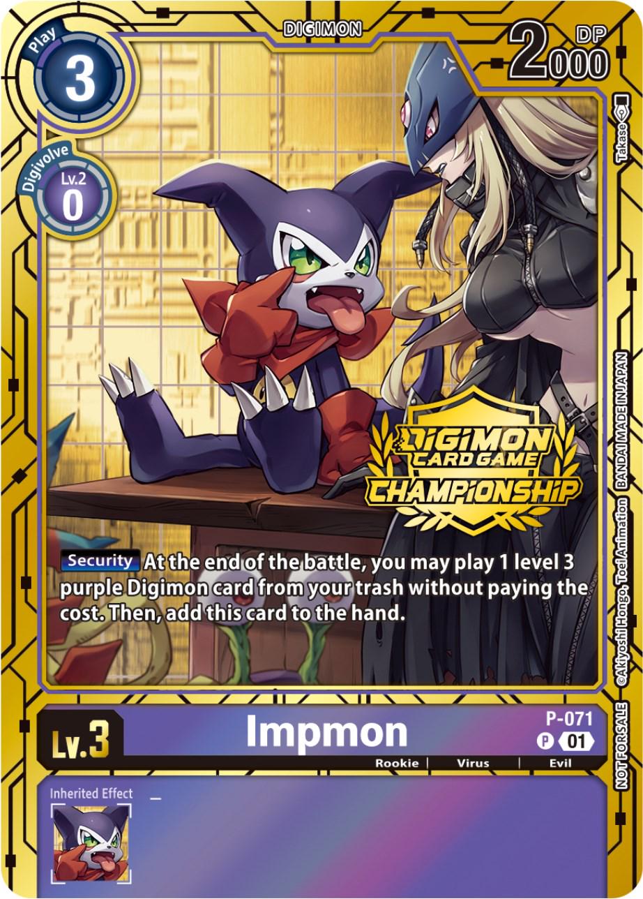 ImpmonP-071 [Championship 2023 Gold Card Set Foil] #P-071 P