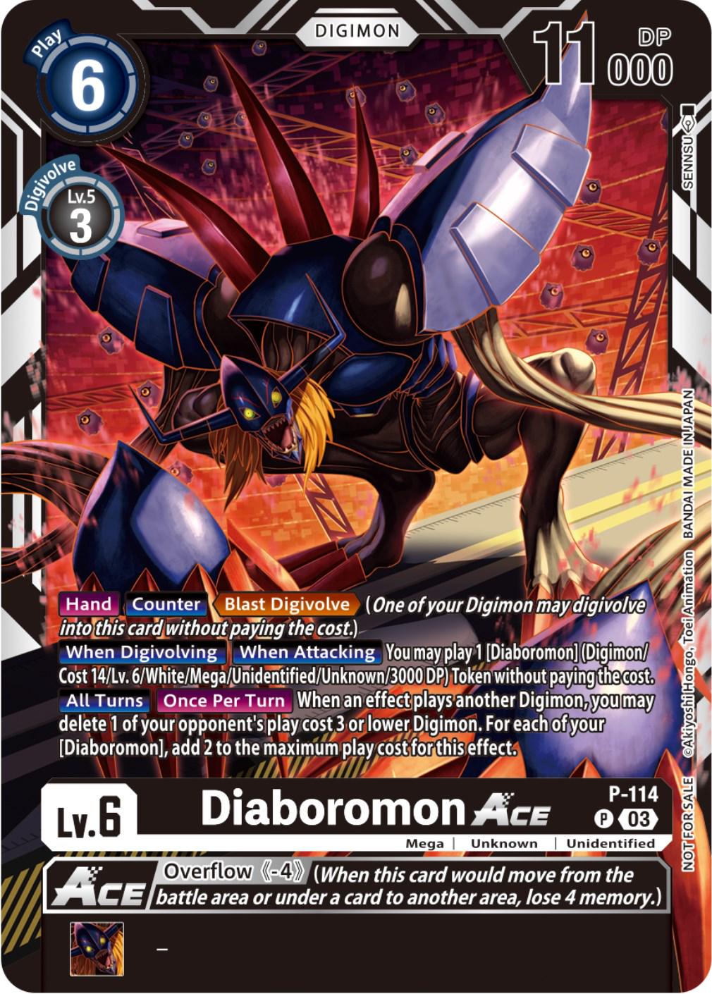 Diaboromon ACEP-114 [3rd Anniversary Survey Pack] #P-114 P