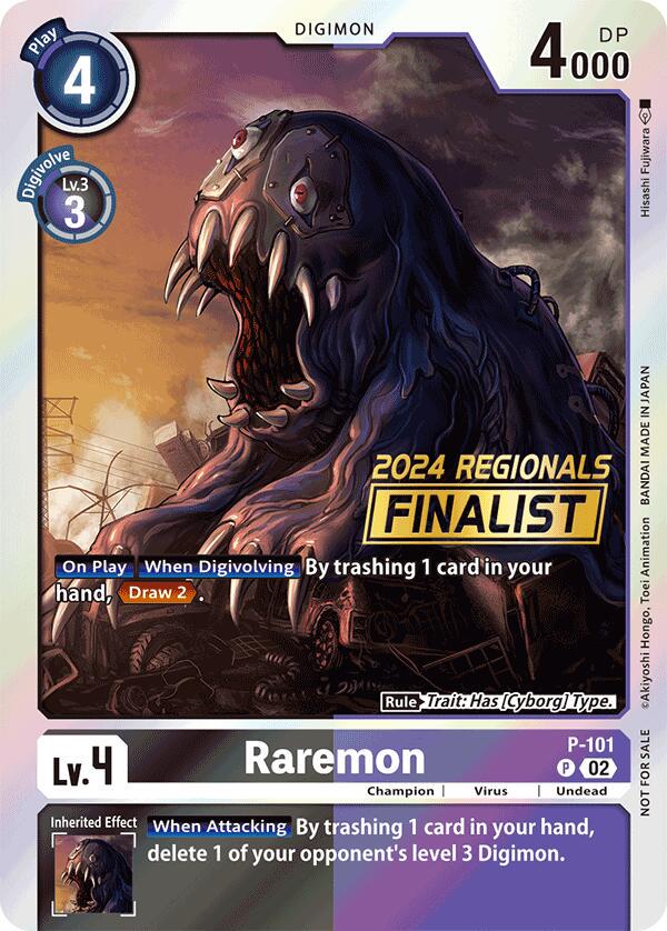 RaremonP-101 [Regionals Finalist Foil] #P-101 P