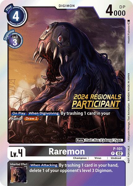 RaremonP-101 [Regionals Participant Foil] #P-101 P