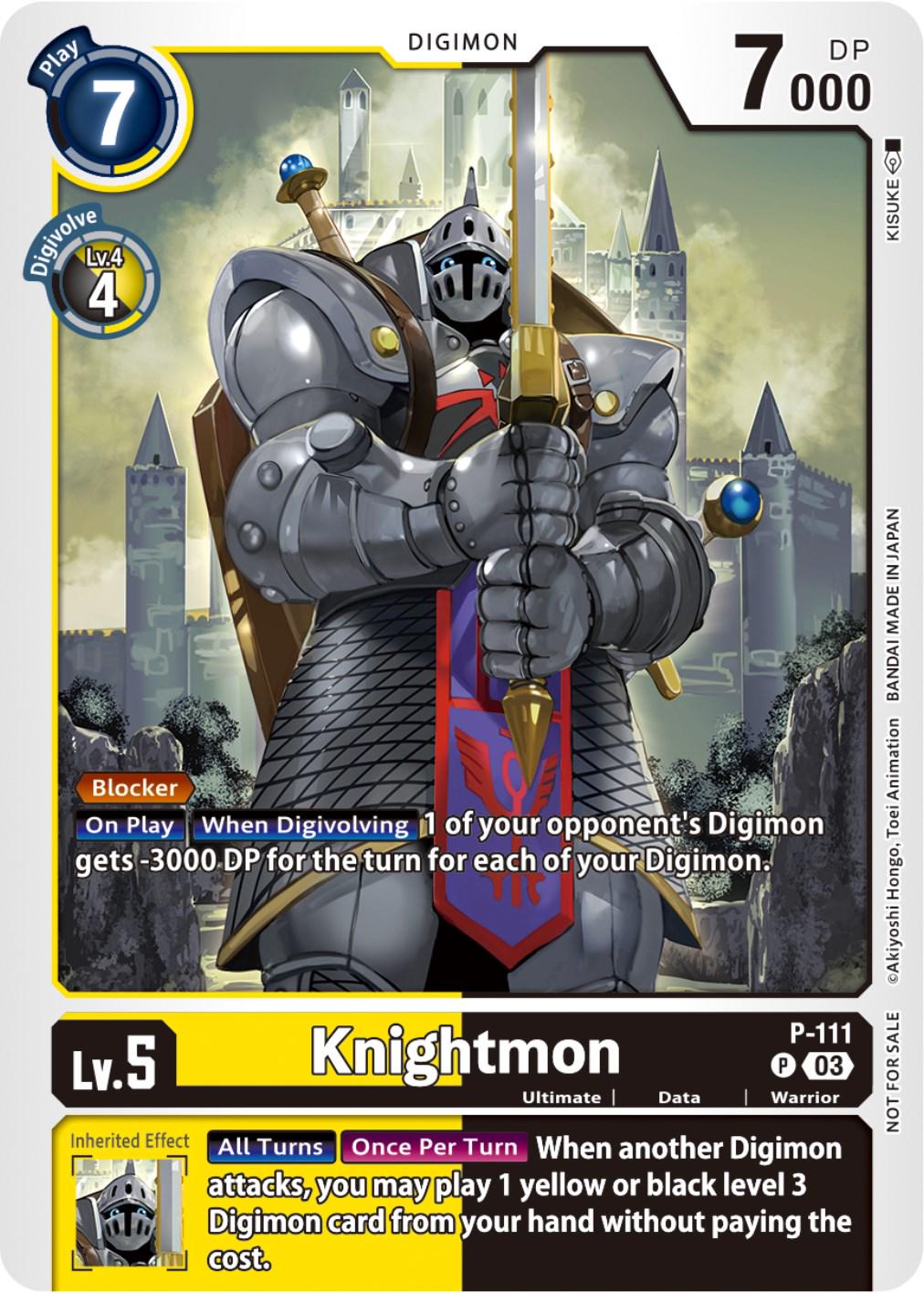KnightmonP-111 [3rd Anniversary Survey Pack] #P-111 P