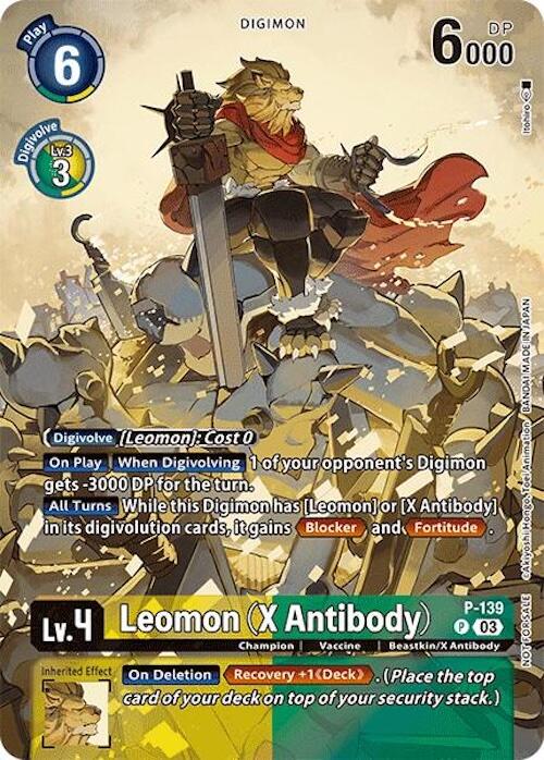 Leomon [X Antibody Foil] #P-139 P