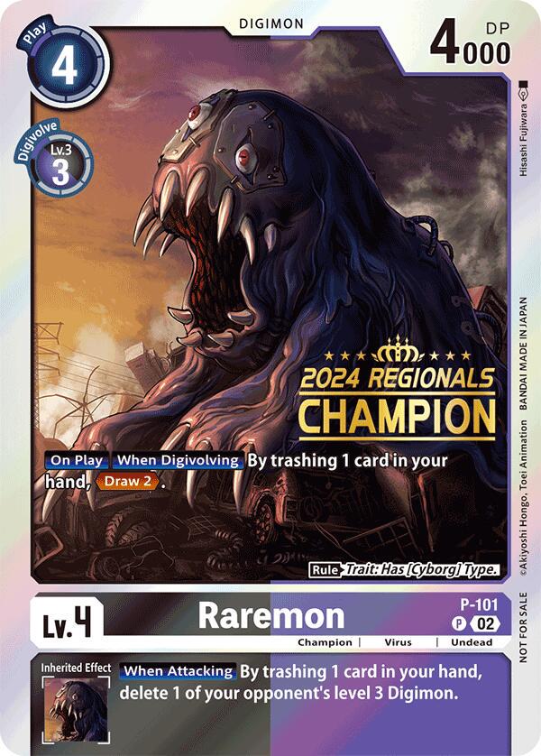 RaremonP-101 [Regionals Champion Foil] #P-101 P