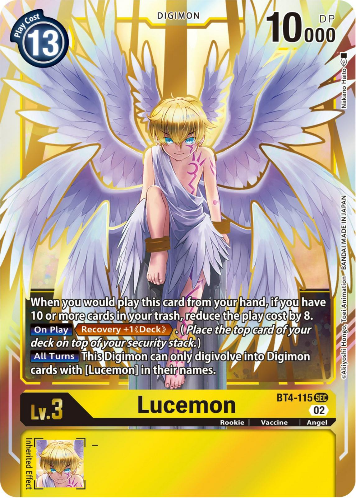 Lucemon [Reprint Foil] #BT4-115