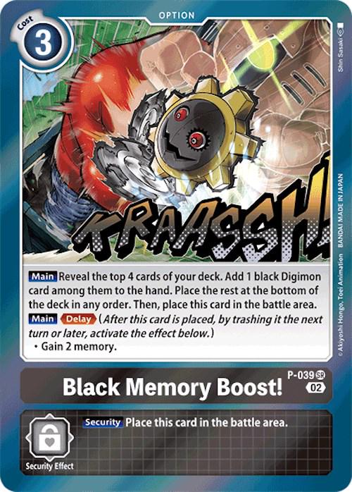 Black Memory Boost! [Reprint Foil] #P-039