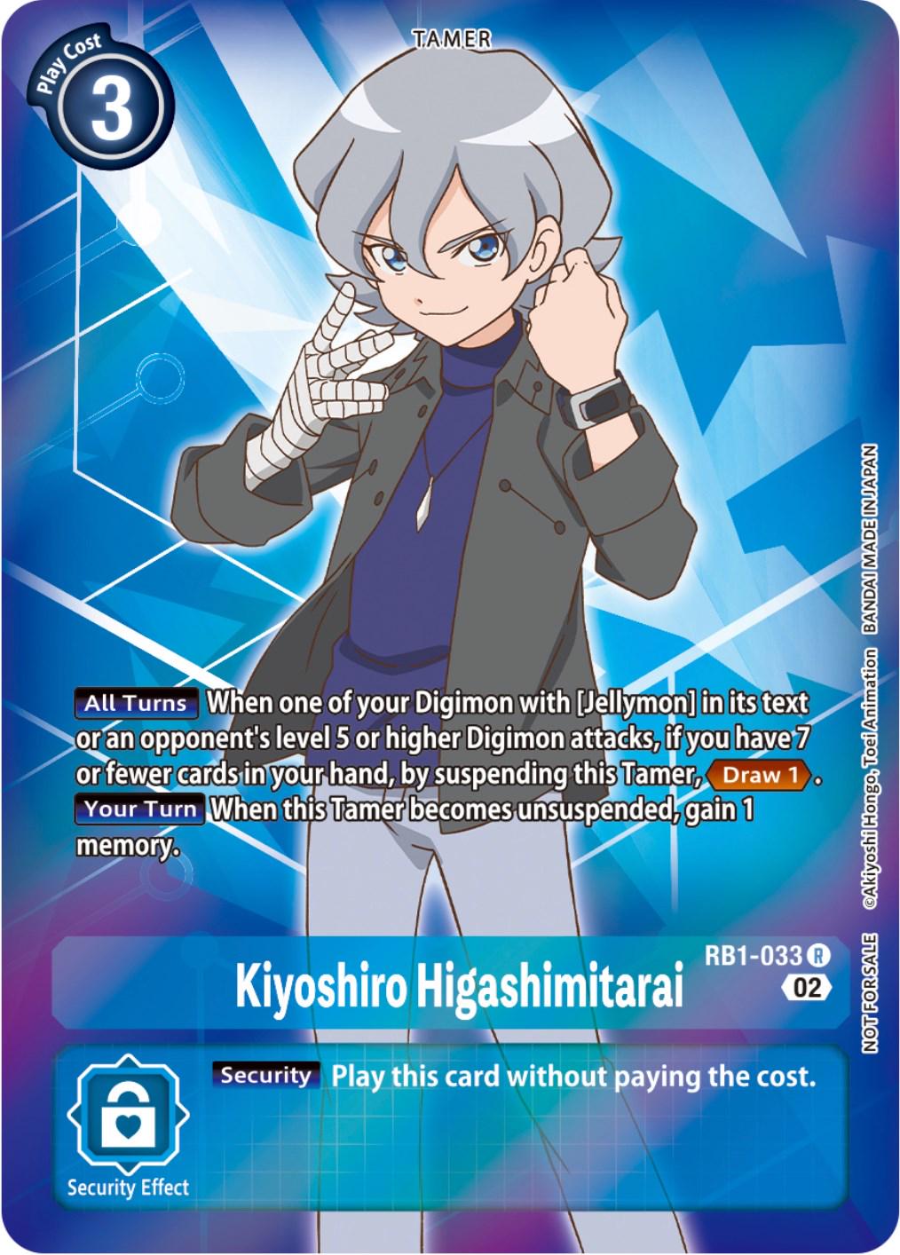 Kiyoshiro Higashimitarai [Resurgence Booster Box Promotion Pack Foil] #RB1-033