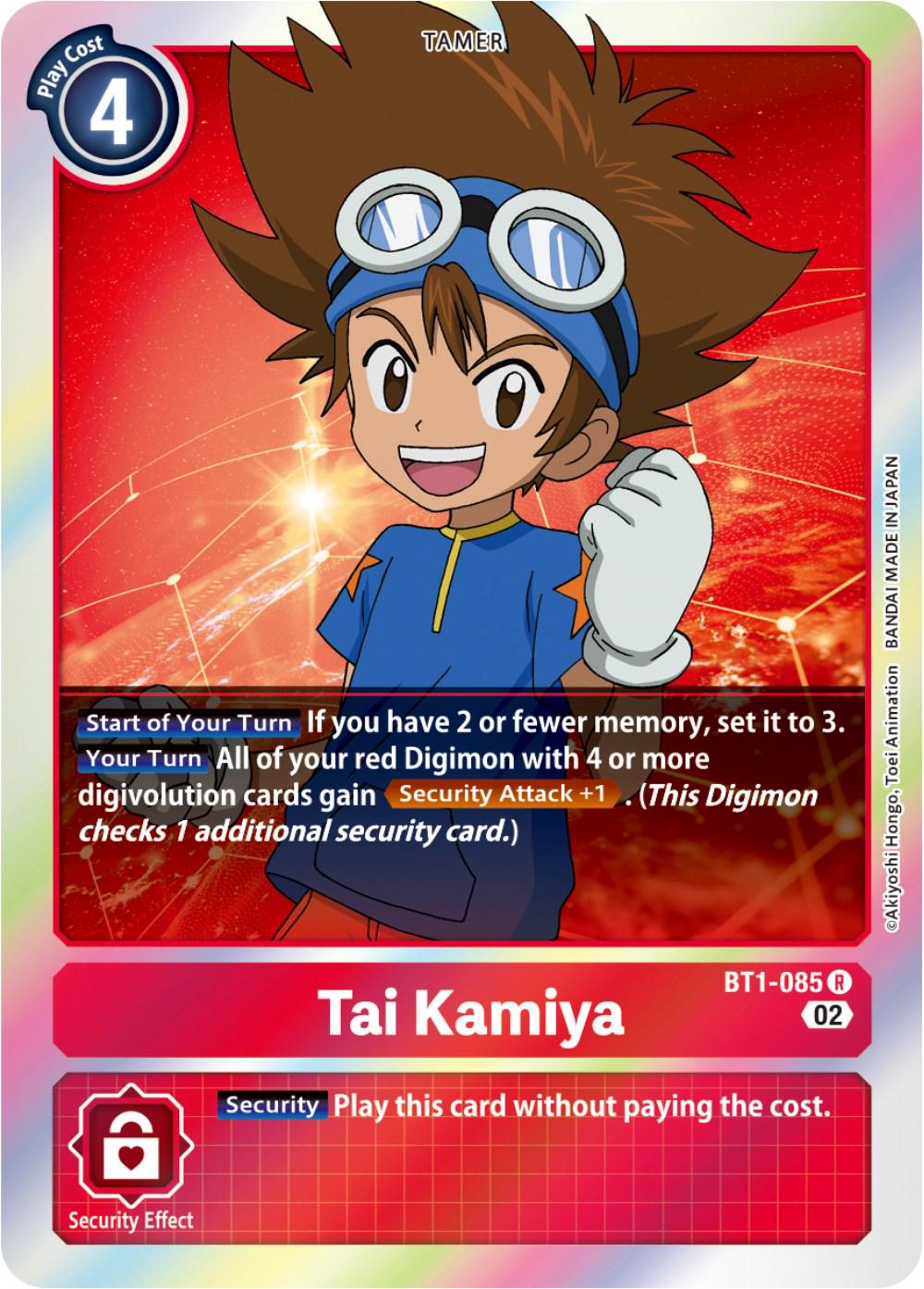 Tai Kamiya [Reprint Foil] #BT1-085