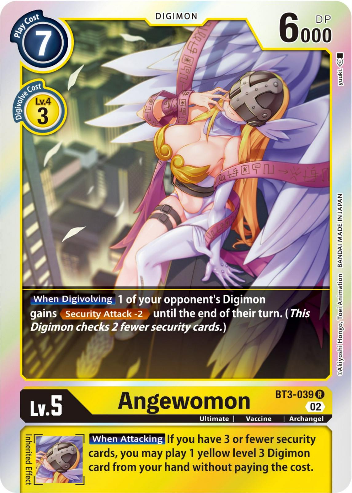Angewomon [Reprint Foil] #BT3-039
