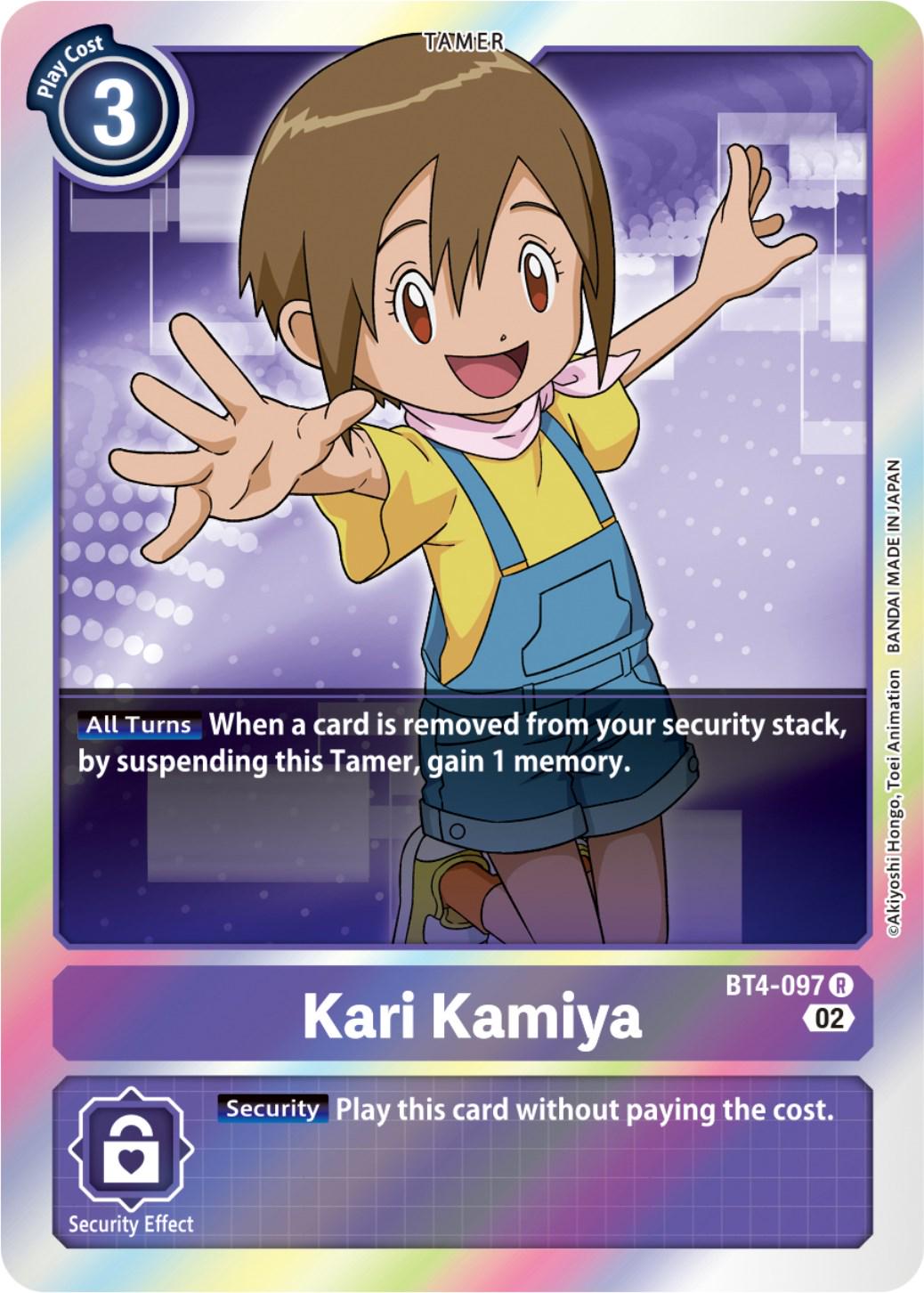 Kari Kamiya [Reprint Foil] #BT4-097