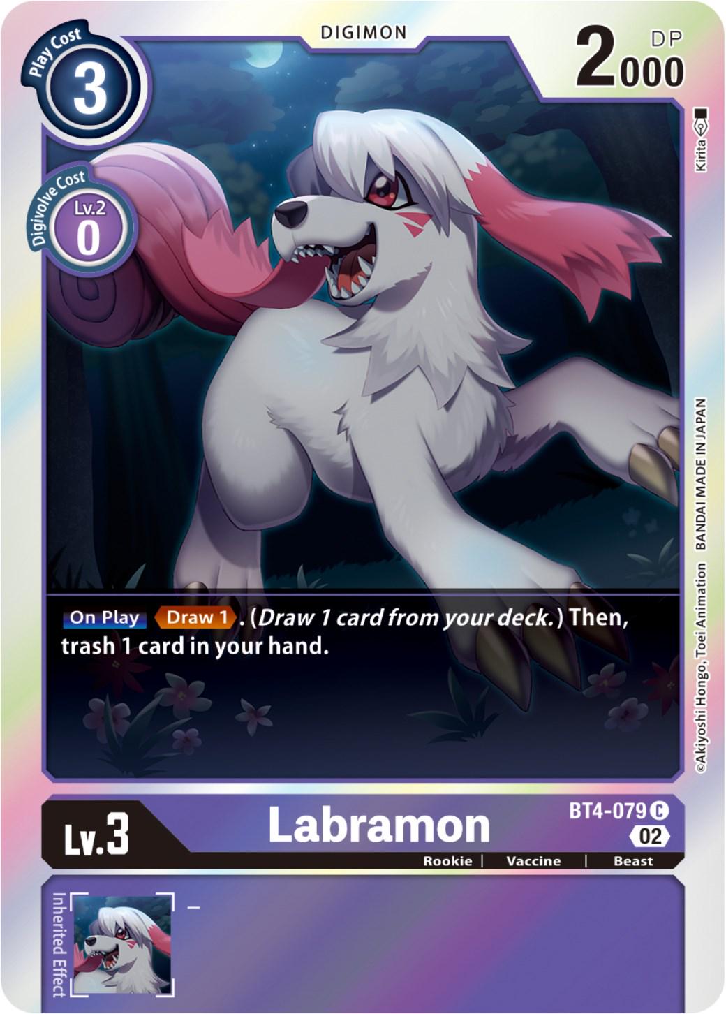 Labramon [Reprint Foil] #BT4-079