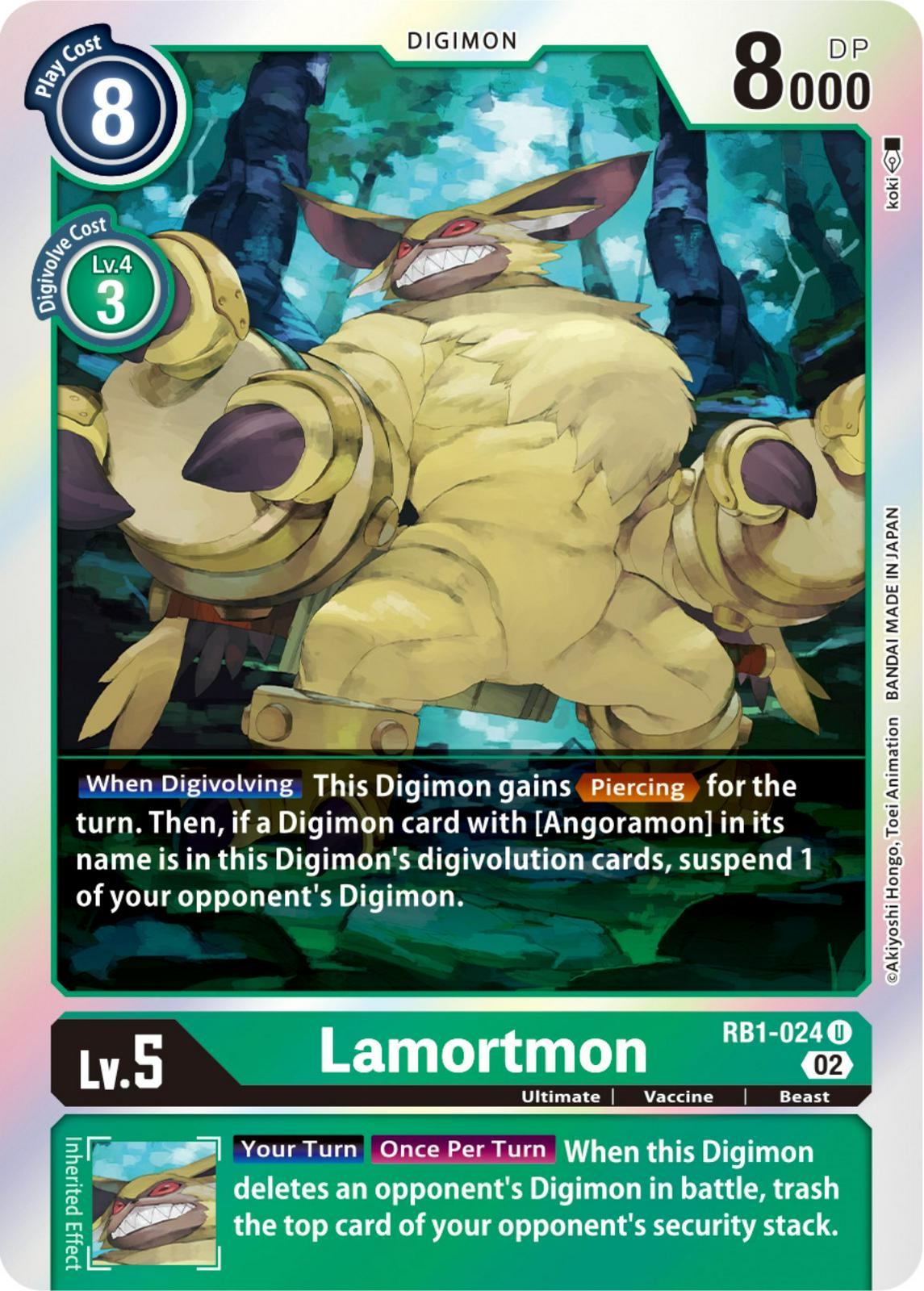 Lamortmon [Foil] #RB1-024