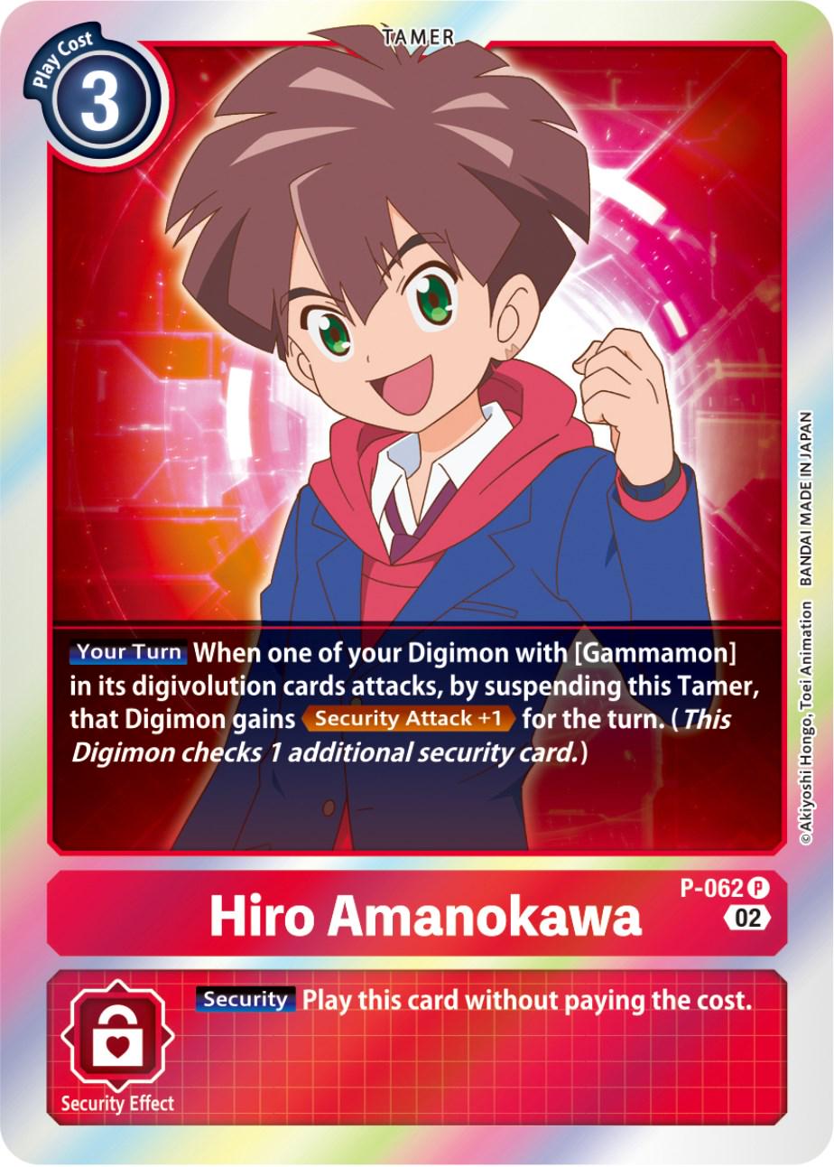 Hiro AmanokawaP-062 [Reprint Foil] #P-062 P