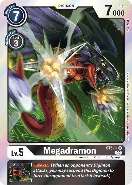 Megadramon [Reprint Foil] #ST5-11