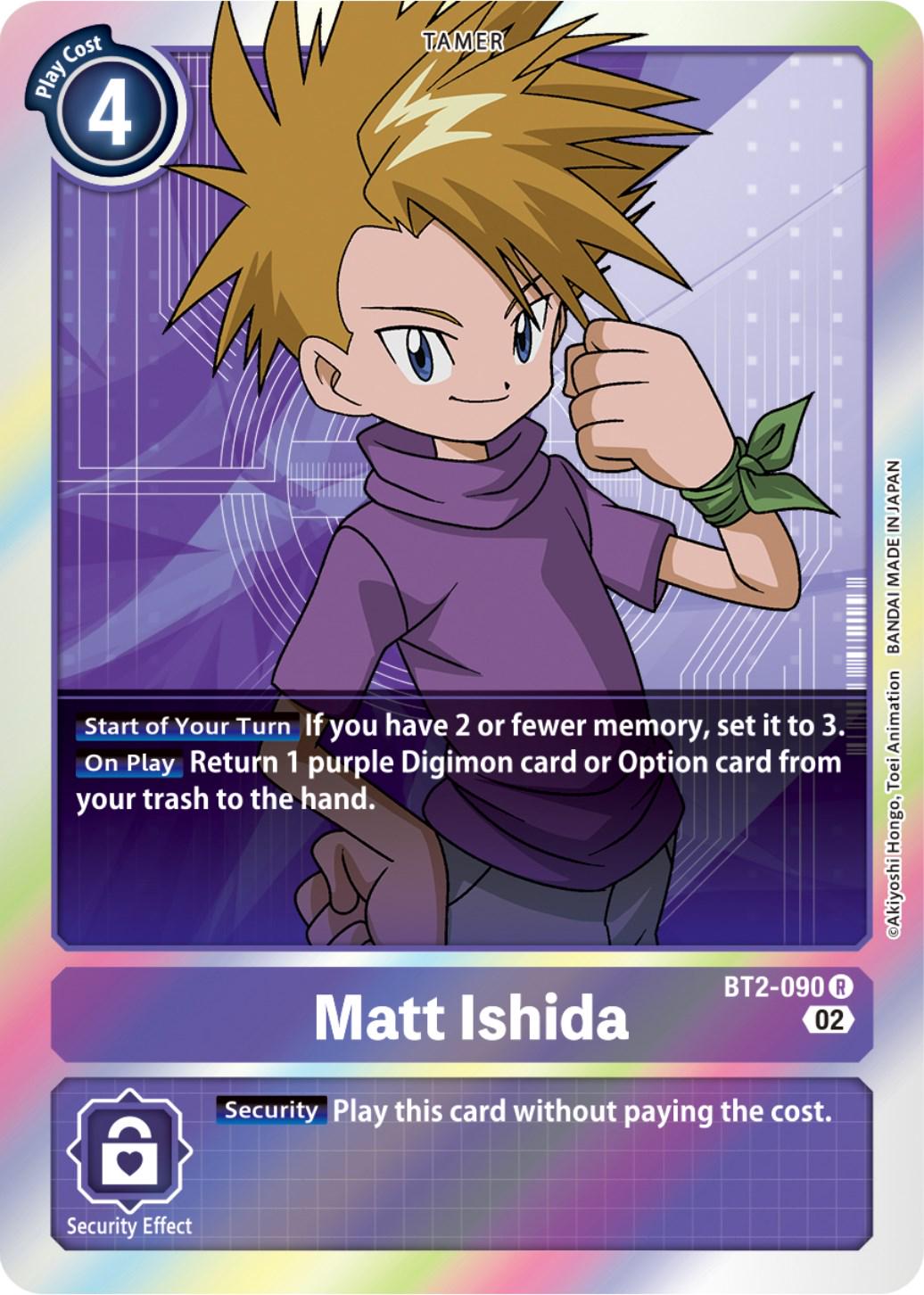 Matt Ishida [Reprint Foil] #BT2-090