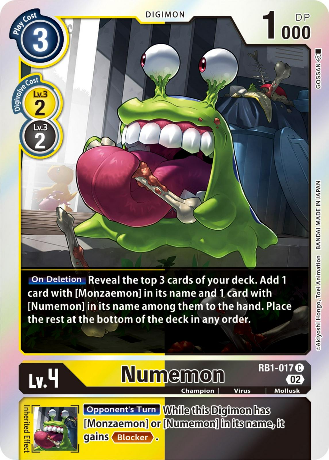 Numemon [Foil] #RB1-017