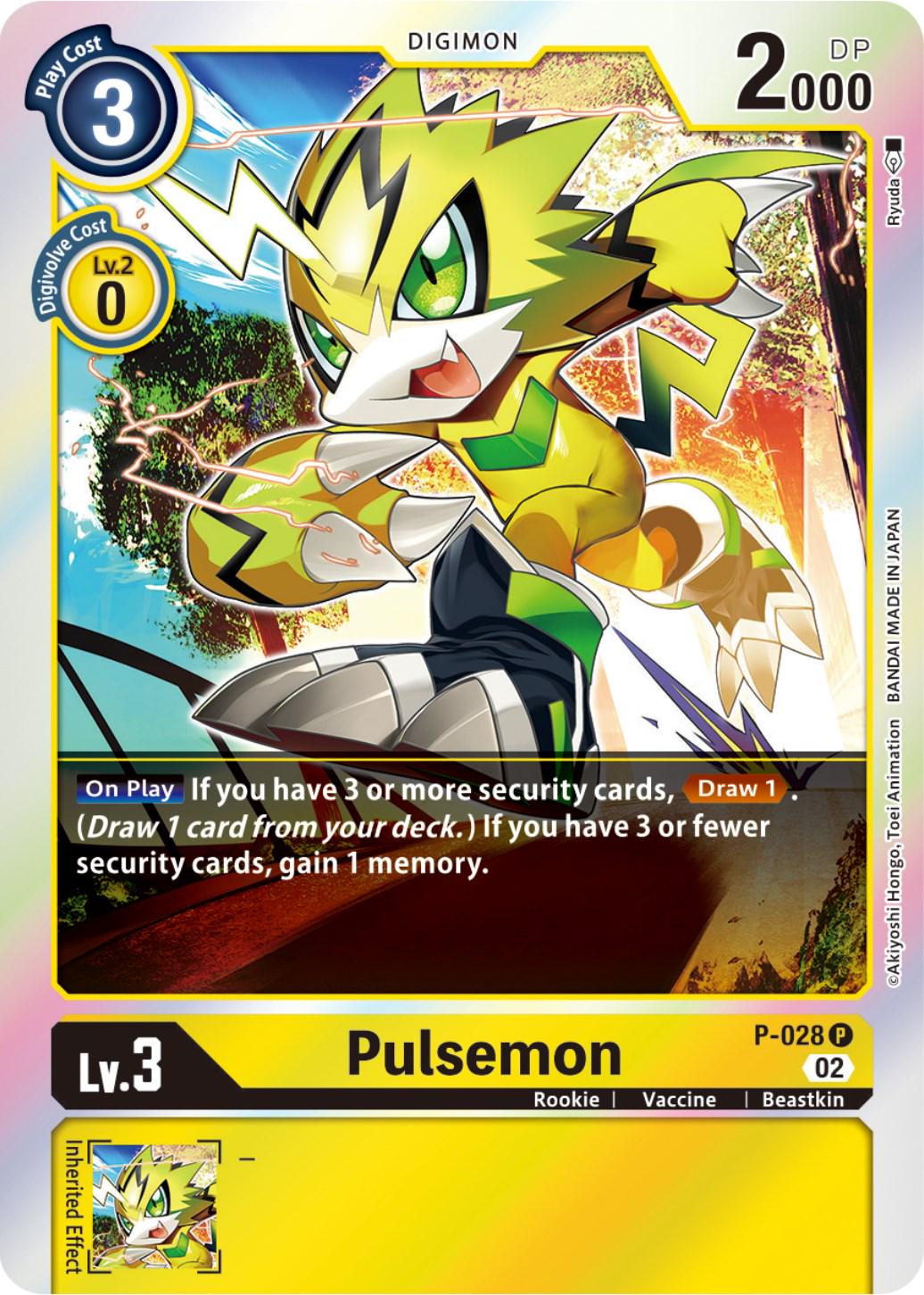 PulsemonP-028 [Reprint Foil] #P-028 P