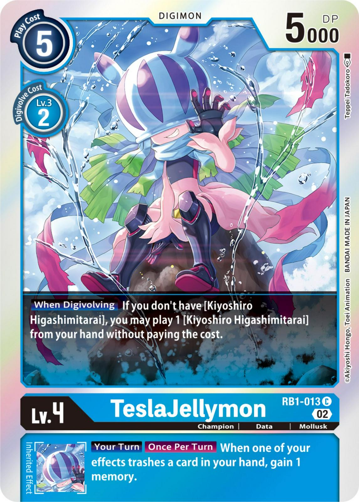 TeslaJellymon [Foil] #RB1-013