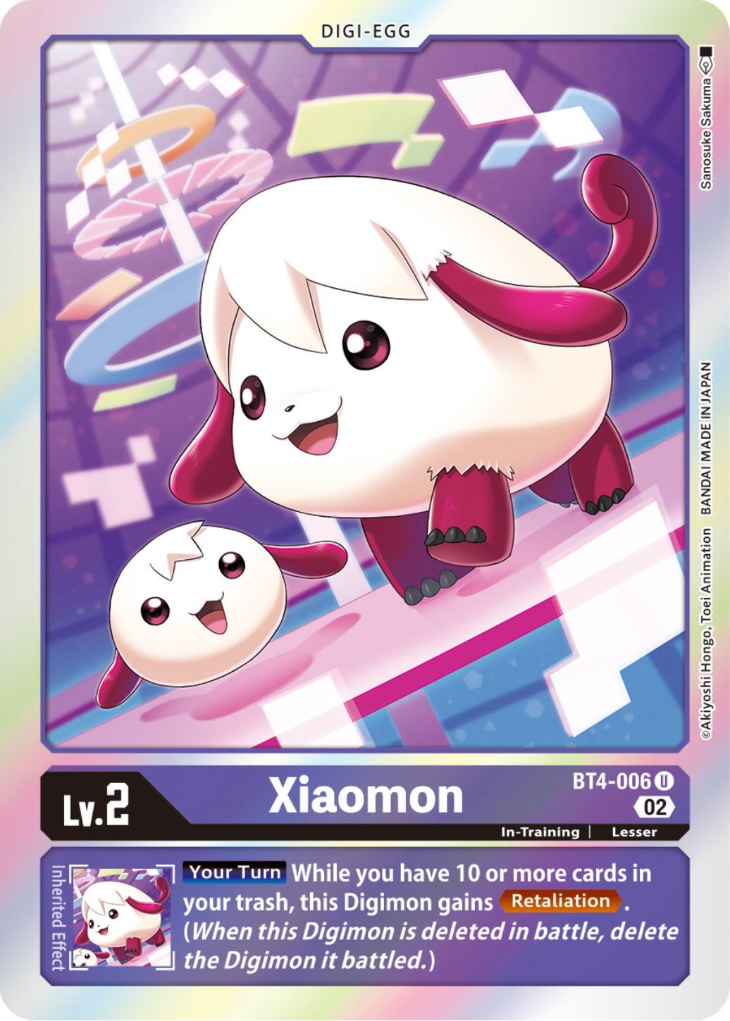 Xiaomon [Reprint Foil] #BT4-006