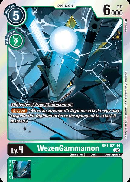 WezenGammamon [Foil] #RB1-021