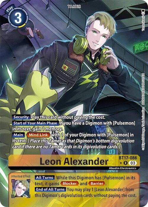 Leon Alexander [Alternate Art Foil] #BT17-086