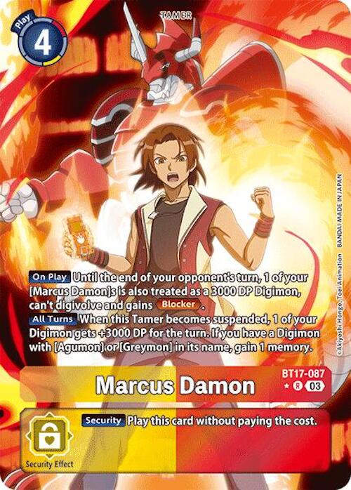 Marcus Damon [Alternate Art Foil] #BT17-087