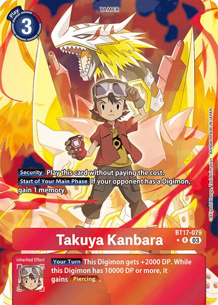 Takuya Kanbara [Alternate Art Foil] #BT17-079