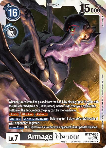 Armageddemon [Foil] #BT17-060